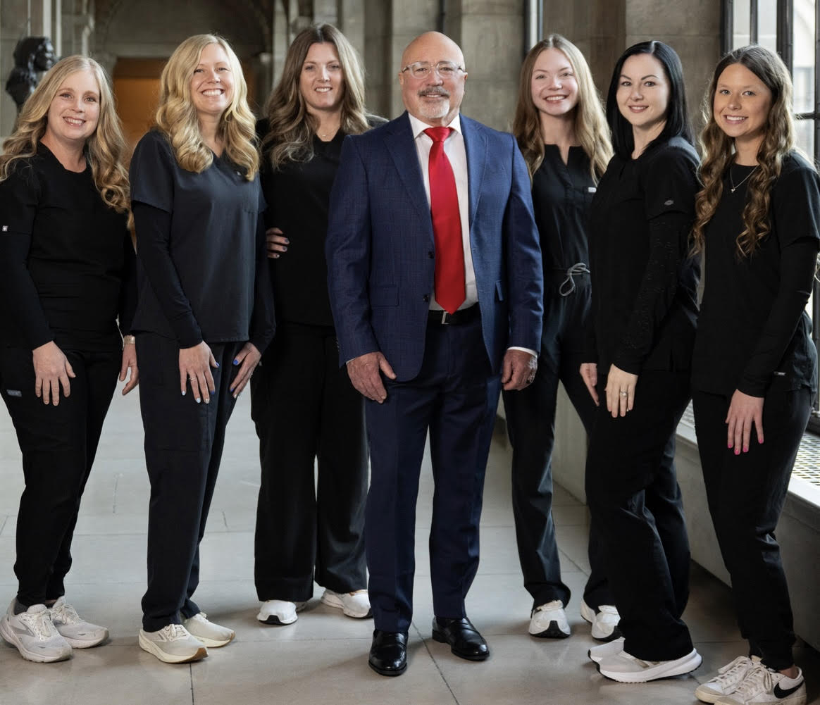 Oral Surgeon Lincoln Nebraska Team Photo